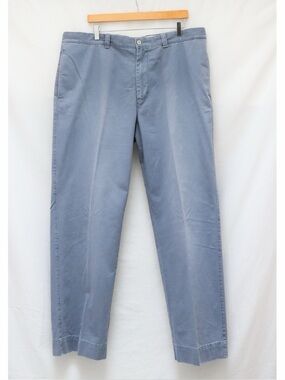 Daniel Cremieux Straight leg pants Light Blue W40 L34 cotton pleated men classic